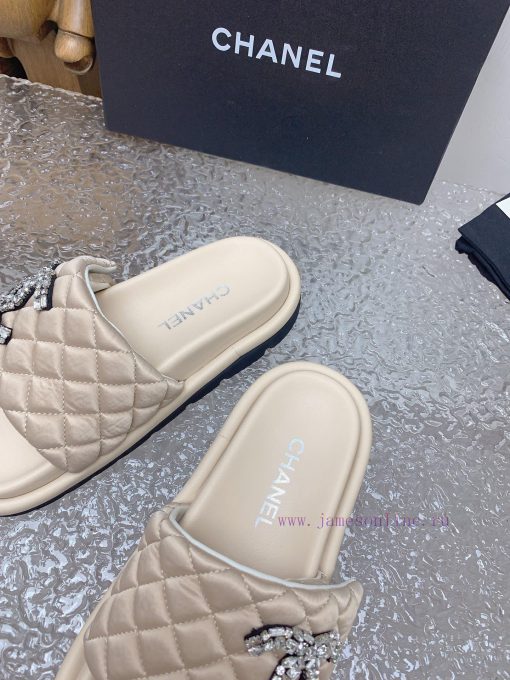 Chanel Chanel 23 new diamond patterned double C thick soled sandalsOriginal purchase, develo2ifok823 - Image 9