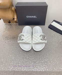 Chanel Chanel 23 new diamond patterned double C thick soled sandalsOriginal purchase, develo846yu7mm