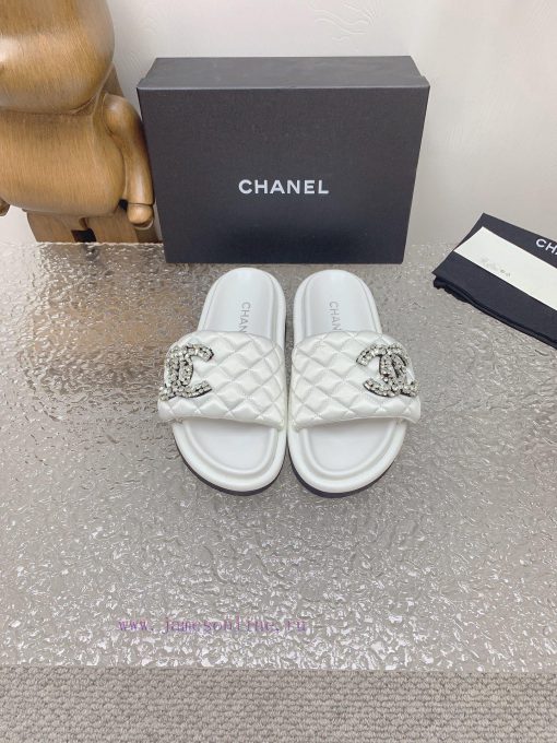 Chanel Chanel 23 new diamond patterned double C thick soled sandalsOriginal purchase, develo846yu7mm