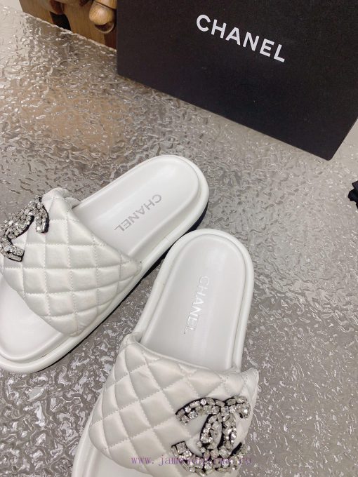 Chanel Chanel 23 new diamond patterned double C thick soled sandalsOriginal purchase, develo846yu7mm - Image 9