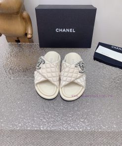 Chanel Chanel 23 new diamond patterned double C thick soled sandalsOriginal purchase, develoo1g65xg2