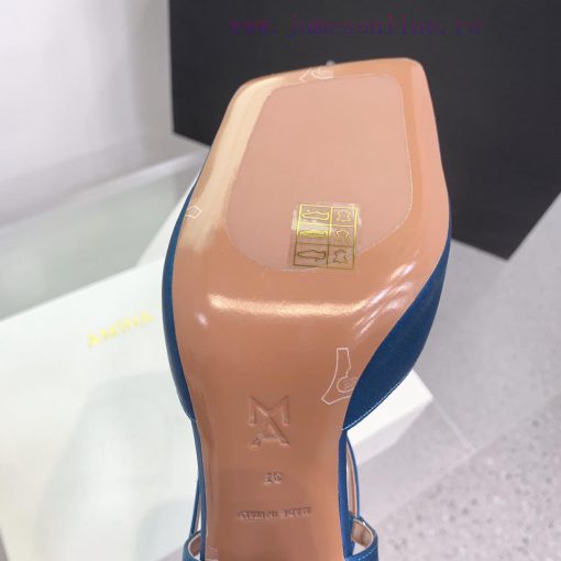 Amina Muaddi2024's new Charlotte series high heels have sharp edges and slanted square headsq2tg50e7 - Image 10
