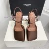 Amina Muaddi2024's new Charlotte series high heels have sharp edges and slanted square headsjalu6juu