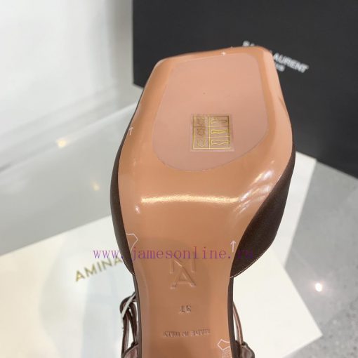Amina Muaddi2024's new Charlotte series high heels have sharp edges and slanted square headsjalu6juu - Image 10