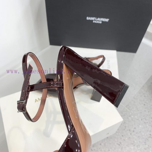 Amina Muaddi2024's new Charlotte series high heels have sharp edges and slanted square heads6s33tu2i - Image 9