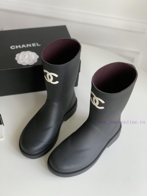 Medium to long length version, Chanel seamless rain bootsSame rubber material as the originama1k2d9m - Image 7