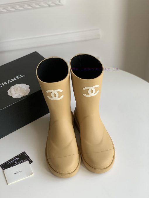 Medium to long length, Chanel seamless rain boots ️Same rubber material as the original vers439m5xga - Image 2