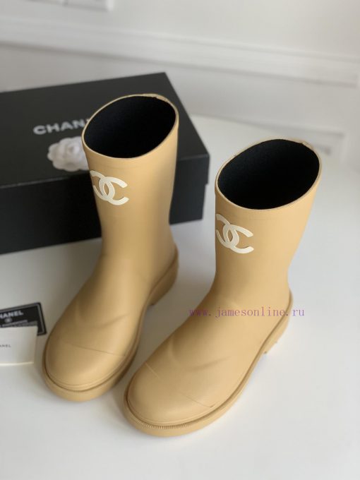 Medium to long length, Chanel seamless rain boots ️Same rubber material as the original vers439m5xga - Image 7