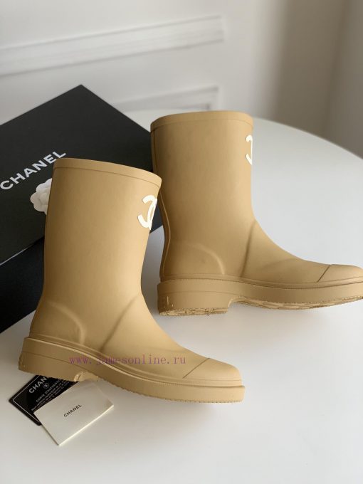Medium to long length, Chanel seamless rain boots ️Same rubber material as the original vers439m5xga - Image 9