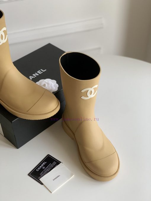 Medium to long length, Chanel seamless rain boots ️Same rubber material as the original vers439m5xga - Image 10