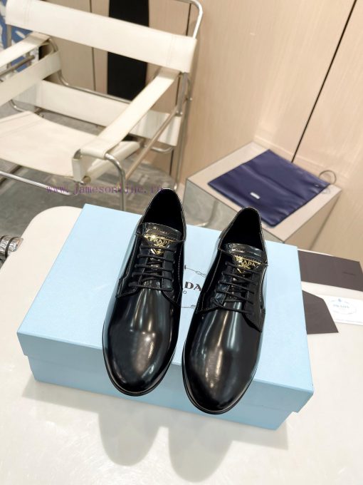 Top leather sole Prada launches new single shoe for 2024 early spring collection——————————PRfzgmewqt - Image 2