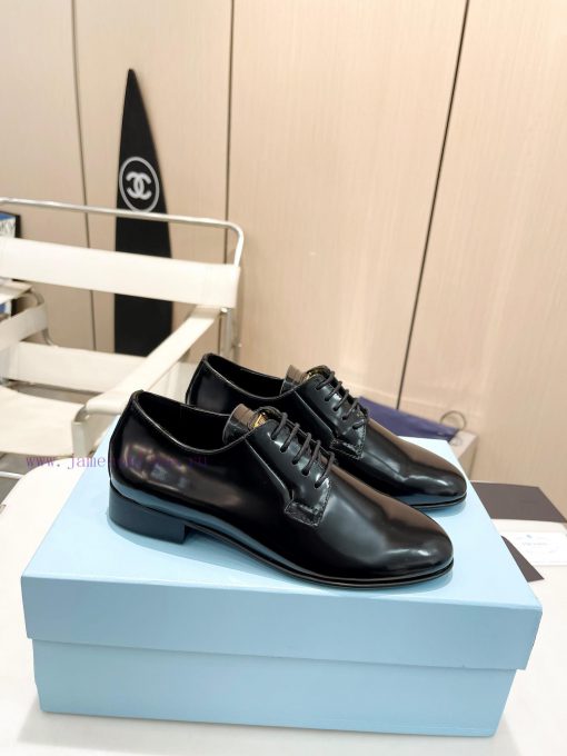Top leather sole Prada launches new single shoe for 2024 early spring collection——————————PRfzgmewqt - Image 4