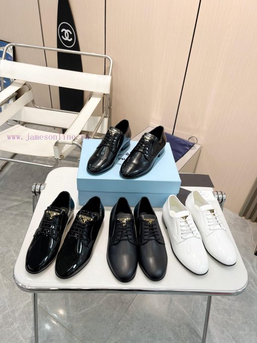 Top leather sole Prada launches new single shoe for 2024 early spring collection——————————PRfzgmewqt - Image 10