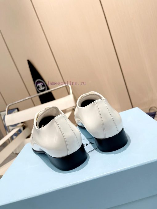 Top leather sole Prada launches new single shoe for 2024 early spring collection——————————PRwd4836i8 - Image 5