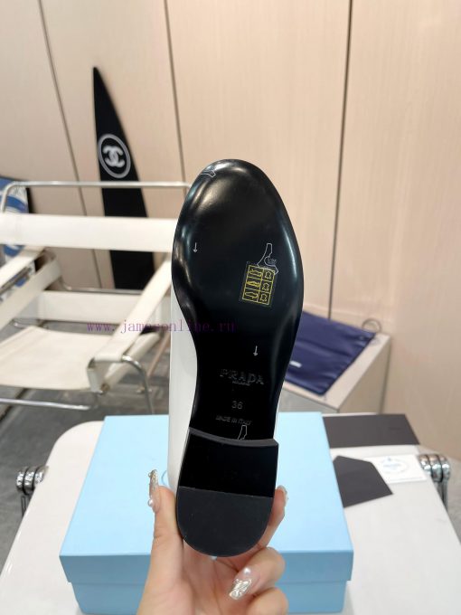 Top leather sole Prada launches new single shoe for 2024 early spring collection——————————PRwd4836i8 - Image 9