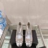 -24Ss early spring new Chanel color blocked square toe coarse matching shoesI really don't hlnpj5ydi