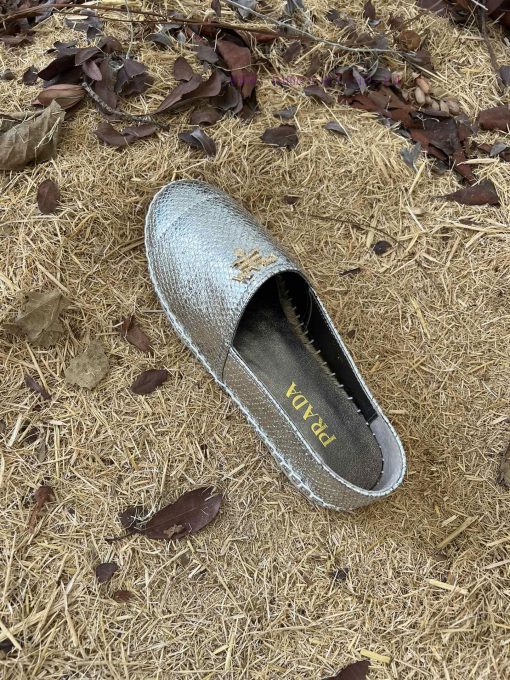New productPrada snake patterned flat casual grass woven shoesNappa sheepskin material for ujzbj2vqi - Image 10