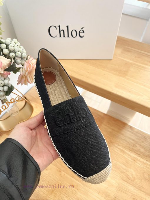 Cloth surfaceChloe/Kouyi Top Purchasing Goods, Most, Fisherman's ShoesNew Chloe canvas lettey3mre9u8 - Image 8