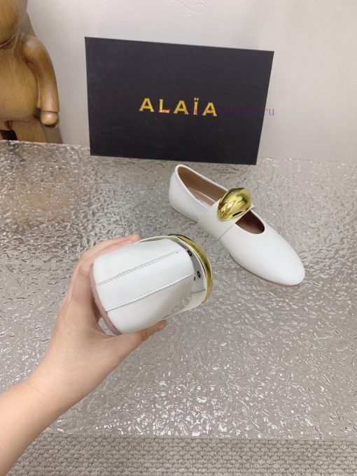 ALAIA 24SS French Fairy Ballet Flat Dancing ShoesAzzedine Alaia is the last craftsman in the68msl4mx - Image 6