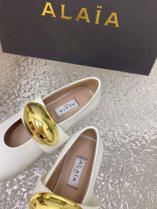 ALAIA 24SS French Fairy Ballet Flat Dancing ShoesAzzedine Alaia is the last craftsman in the68msl4mx - Image 8