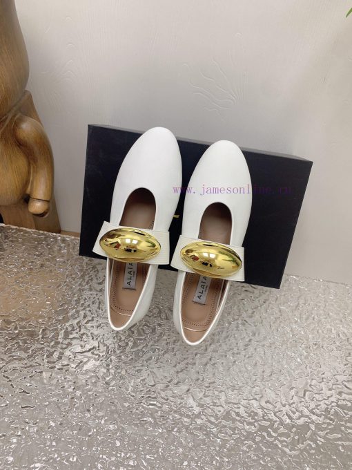 ALAIA 24SS French Fairy Ballet Flat Dancing ShoesAzzedine Alaia is the last craftsman in the68msl4mx - Image 9