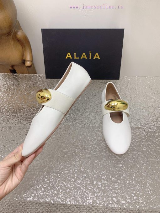 ALAIA 24SS French Fairy Ballet Flat Dancing ShoesAzzedine Alaia is the last craftsman in the68msl4mx - Image 10