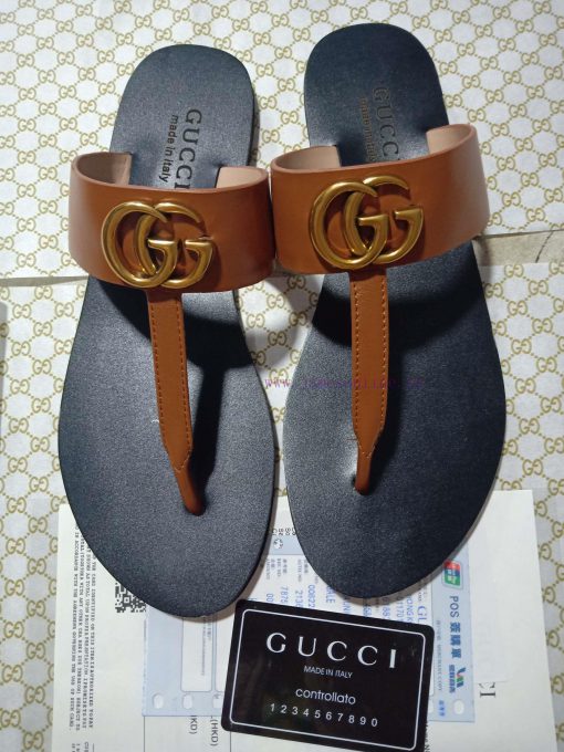 New release~~2019 new gucciGucci bee bottom flip flops 35-453xm5tcf4 - Image 3