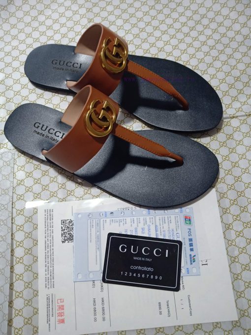 New release~~2019 new gucciGucci bee bottom flip flops 35-453xm5tcf4 - Image 6