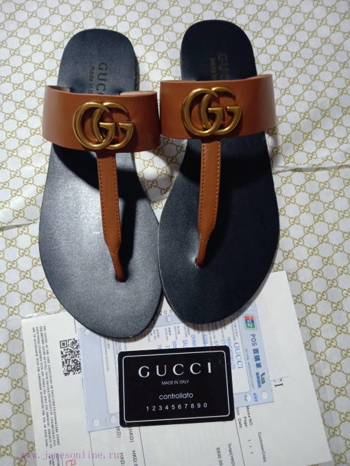 New release~~2019 new gucciGucci bee bottom flip flops 35-453xm5tcf4 - Image 7