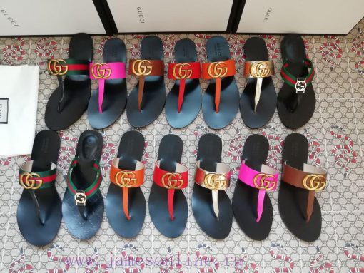 New release~~2019 new gucciGucci bee bottom flip flops 35-453xm5tcf4 - Image 10