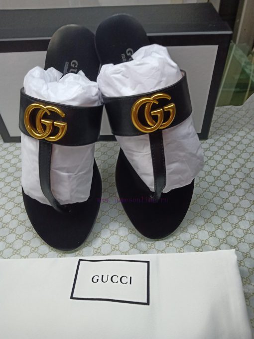 New release~~2019 new gucciGucci bee bottom flip flops 35-45czfb6b29