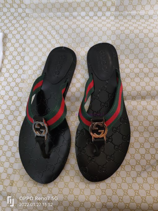 New release~~2019 new gucciGucci bee bottom flip flops 35-45ki6v8u77 - Image 2