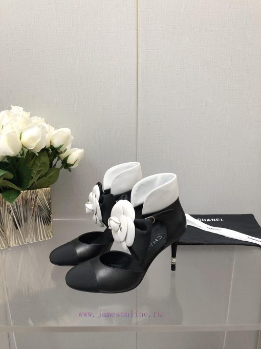 Top Grade Chanel Vintage Double C Bow High Heels Single Shoes -Chanel Grandma Chanel's superhnn4ni1u - Image 3