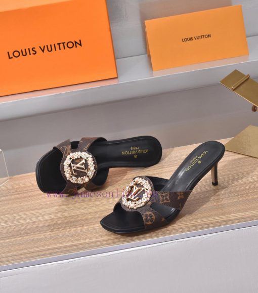 LV sandals have been shipped with rose/rose official website and updated with LV special oldr111pya4 - Image 6