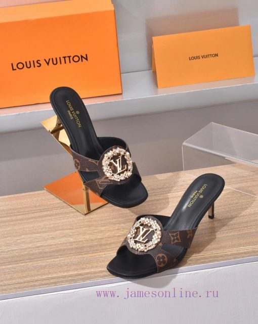 LV sandals have been shipped with rose/rose official website and updated with LV special oldr111pya4 - Image 8