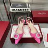 Top tierRV pointed rhinestone silk single shoeAll the craftsmanship is used to create a perfokucrjpu