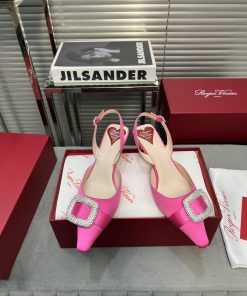 Top tierRV pointed rhinestone silk single shoeAll the craftsmanship is used to create a perfokucrjpu