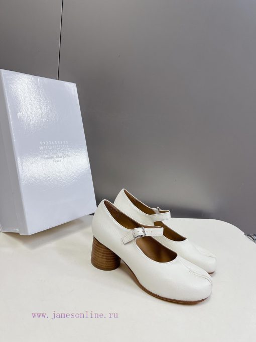 Maison Margiela MM6 tabi split toe shoes2024 New Product Best Buyer Purchasing 11 Perfect Reb2aa26op - Image 3