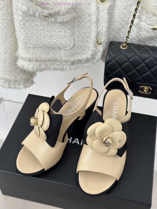Chanel | Chanel 24C New Product ClassicCamellia Thick Bottom Sandals and Slippers SeriesThe 0b2773yb - Image 3