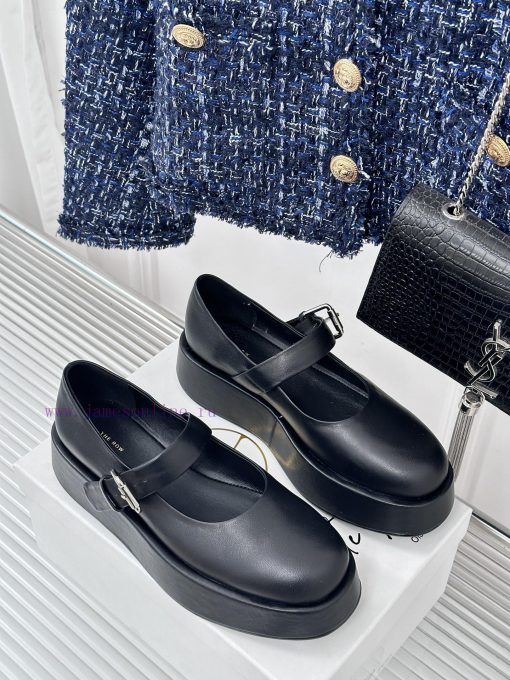 The row23s Autumn/Winter New Product Thick BottomMary Jane Single ShoesMinimalist design stysovzi4a2 - Image 4