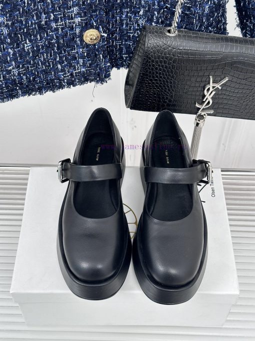 The row23s Autumn/Winter New Product Thick BottomMary Jane Single ShoesMinimalist design stysovzi4a2 - Image 5