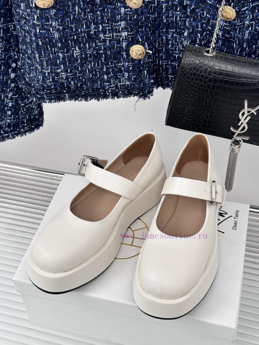 The row23s Autumn/Winter New Product Thick BottomMary Jane Single ShoesMinimalist design styxy43gvsy - Image 3