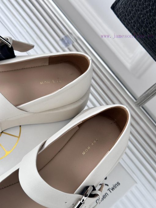 The row23s Autumn/Winter New Product Thick BottomMary Jane Single ShoesMinimalist design styxy43gvsy - Image 9