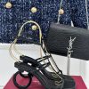 Salvatore Ferragamo 24S Spring/Summer New SandalsThe shoe upper is made of lambskinMixed shemfjsaq2m