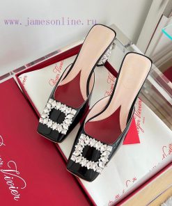 𝑹𝒐𝒈𝒆𝒓𝑽𝒊𝒗 * 𝒆𝒓 New Jewel Heel Sparkling Diamond Inlaid High Heel Half Drag | Top Purchasing Lsi8s83se