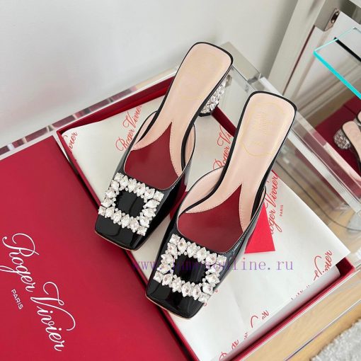 𝑹𝒐𝒈𝒆𝒓𝑽𝒊𝒗 * 𝒆𝒓 New Jewel Heel Sparkling Diamond Inlaid High Heel Half Drag | Top Purchasing Lsi8s83se - Image 2