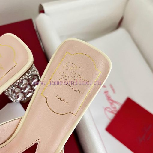 𝑹𝒐𝒈𝒆𝒓𝑽𝒊𝒗 * 𝒆𝒓 New Jewel Heel Sparkling Diamond Inlaid High Heel Half Drag | Top Purchasing L486yrn19 - Image 10