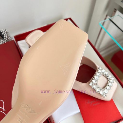 𝑹𝒐𝒈𝒆𝒓𝑽𝒊𝒗 * 𝒆𝒓 New Jewel Heel Sparkling Diamond Inlaid High Heel Half Drag | Top Purchasing Luoa5w1rl - Image 10