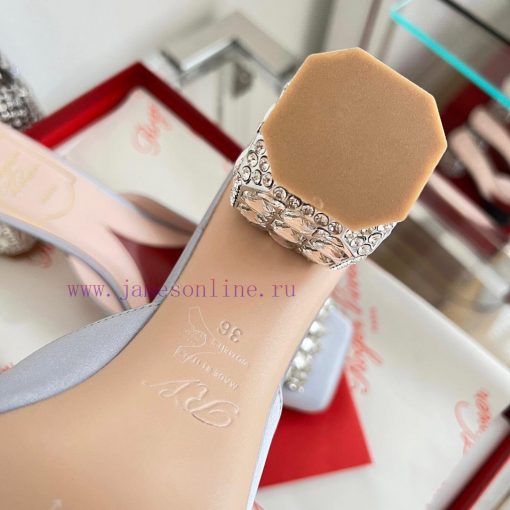 𝑹𝒐𝒈𝒆𝒓𝑽𝒊𝒗 * 𝒆𝒓 New Jewel Heel Sparkling Diamond Inlaid High Heel Half Drag | Top Purchasing L0tjhq0qu - Image 10