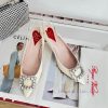 ️𝑹𝒐𝒈𝒆𝒓𝑽𝒊𝒗 * 𝒆𝒓 New Virgule diamond buckle comma heel with high heels | Top purchasing level-knh7u5qx